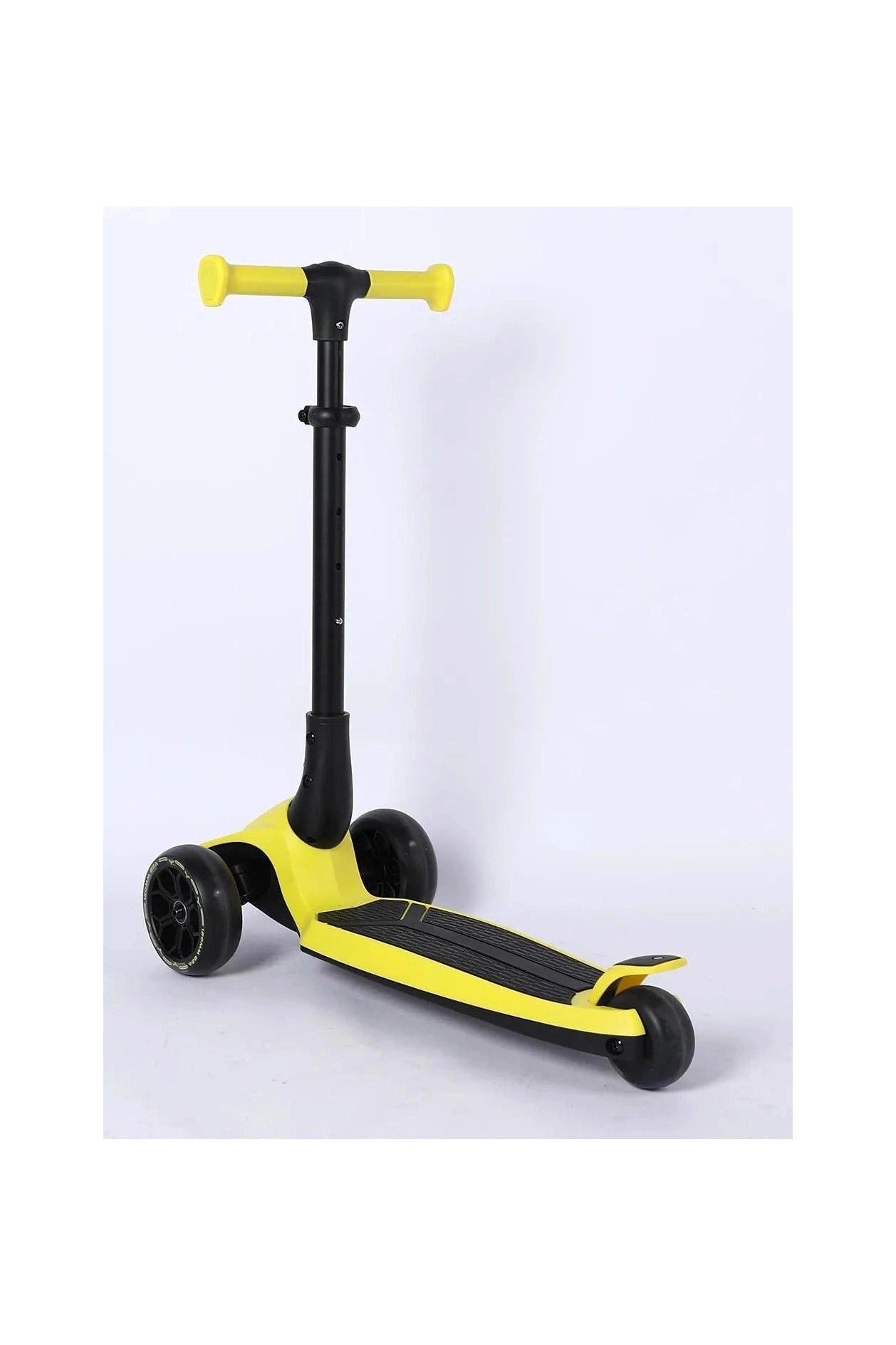 Lamborghini 3 - Wheel Kids Scooter With Adjustable Height - Yellow - Marah Kids