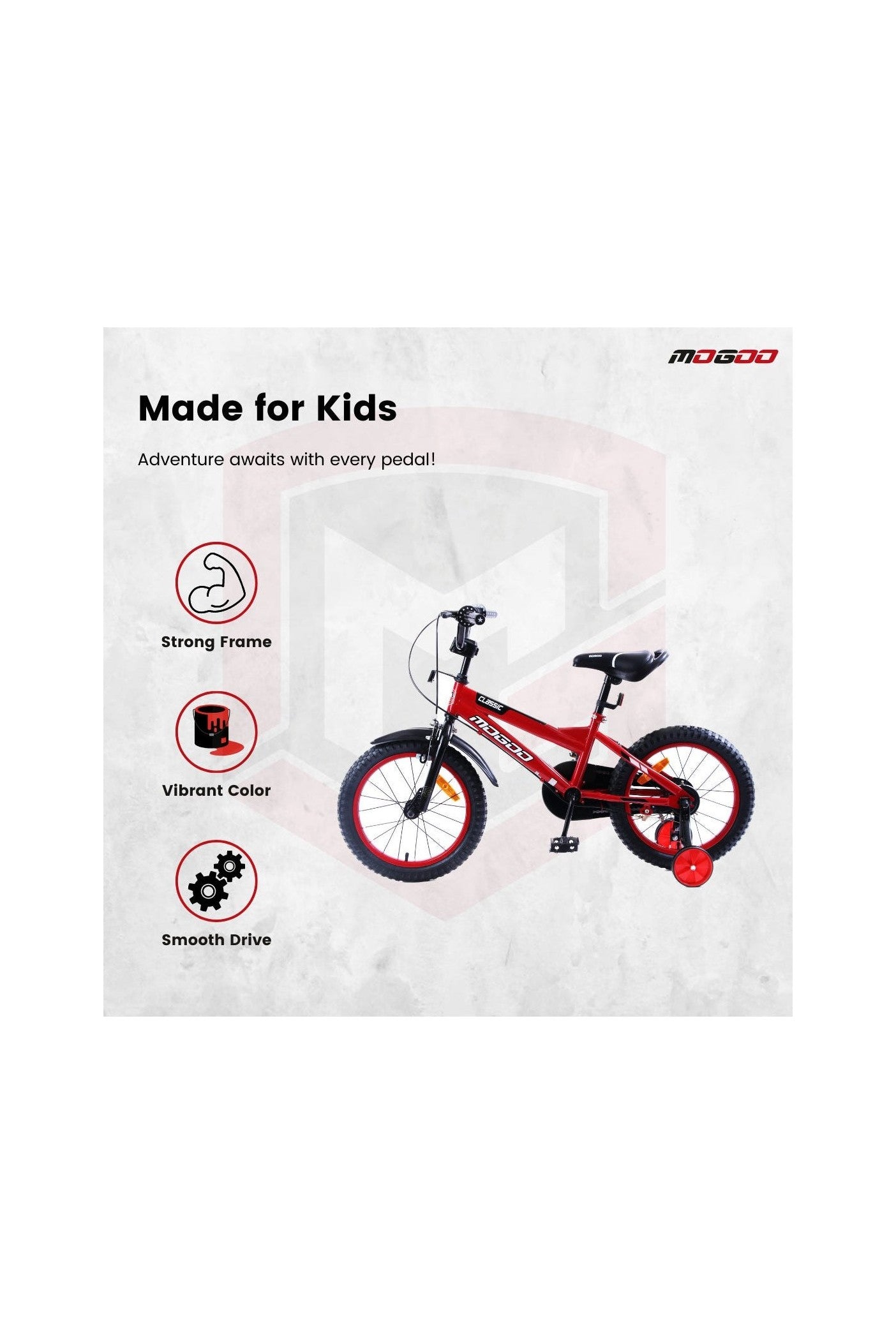 Classic 16" Kids Bicycle - Red