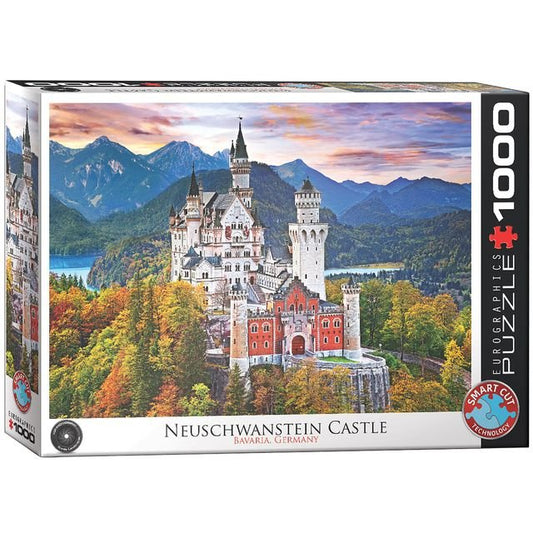 Eurographics Puzzle 1000 Neuschwanstein Castle Germany - Marah Kids