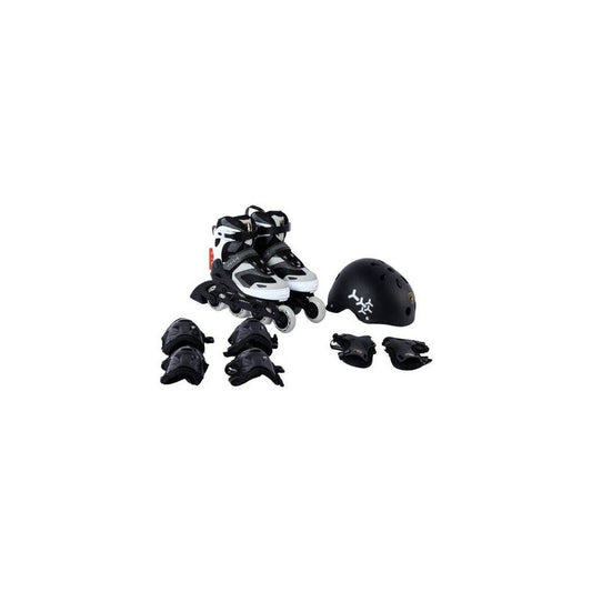 Lamborghini Inline Skate Combo (In Line Skate+Helmet+Protector) Color - Grey - Size 31 - 34 - Marah Kids