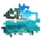 Clementoni Puzzle HQC Summer Paradise+Poster 1000 - pieces - Marah Kids