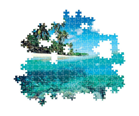 Clementoni Puzzle HQC Summer Paradise+Poster 1000-pieces
