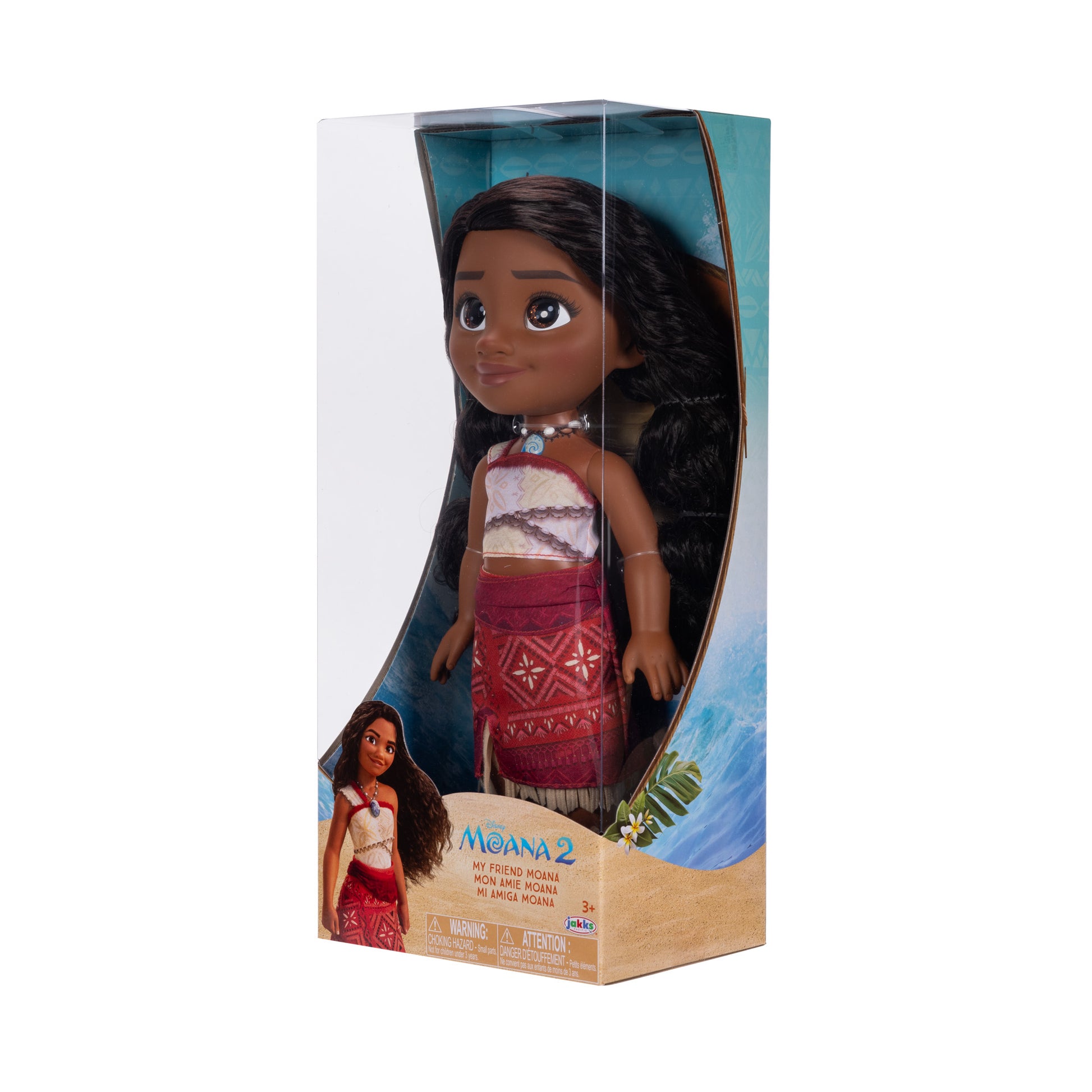 Moana2 Core Doll Moana 14In Glass Eyes - Marah Kids