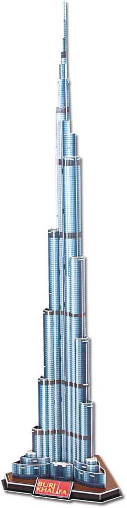 Cubic Fun - 3D Puzzle Burj Khalifa 92Pc Uae - Marah Kids