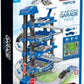 D - POWER – Multi Level Lift Parking Set | 4 Storied DIY Build Set, Theme – Police Station | 78pc Set, Kids Age 3+ - Marah Kids
