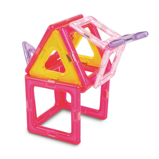 Addo MagniMake Pastel Starter Set 18-pieces, Magnetic Tiles, Construction Playset, Building Toys