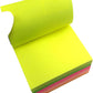 Maxi Sticky Notes 75X75Mm 5X80 Asst Neon Col 400Sh - Marah Kids