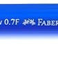FABER CASTELL TRIFLOW BALL PEN 0.7MM JAR OF 25PC BLUE - Marah Kids