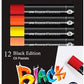 FABER - CASTELL BLACK EDITION OIL PASTELS 12 COLOR - Marah Kids