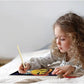 Avenir - Scratch Junior - My Fairy Friends | Multiple Pieces Included: Each kit includes 8 scratch pictures measuring 14.5x20cm | Ages 3+ - Marah Kids