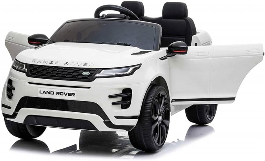 Range Rover 12V Electric Ride - On Car for Kids - White - Marah Kids