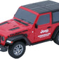 D - power 1:32 Scale Jeep Wrangler 2018 Remote Control Car – 2 - Door Hard Top | Officially Licensed RC Car Toy – Red - Marah Kids