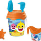 Mondo Deluxe Bucket Set 17Cm Baby Shark, 28643 - Marah Kids
