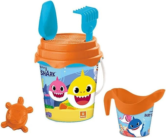Mondo Deluxe Bucket Set 17Cm Baby Shark, 28643 - Marah Kids