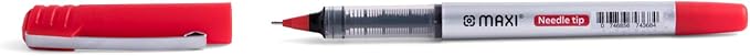 Maxi Roller Pen 0.7Mm Needle Tip Blister Of 4Pc - Marah Kids