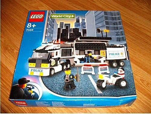 Lego City Set 7034 Surveillance Truck
