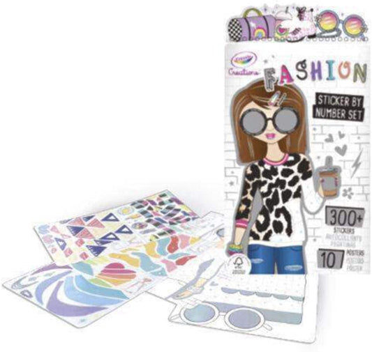 Crayola Creations - Stickers by Number Set - Marah Kids