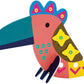 Avenir Stick 'N Play Series - Safari Animals | 200+ Reusable Stickers for Endless Fun! Create Play Scenes with 8 Illustrated Theme Cards, Make Your Own Animal Figures | For Kids 3+ - Marah Kids