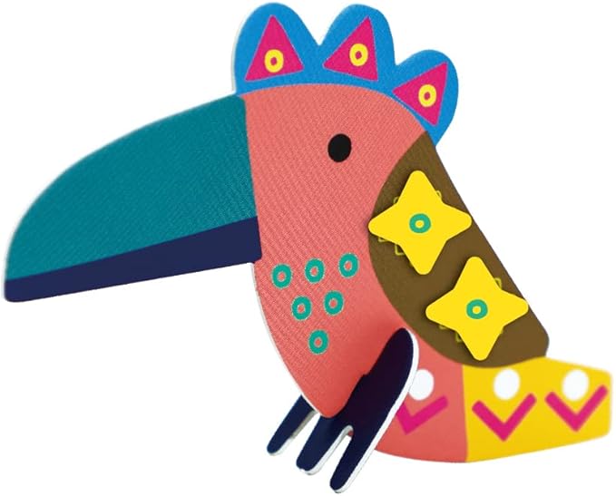 Avenir Stick 'N Play Series - Safari Animals | 200+ Reusable Stickers for Endless Fun! Create Play Scenes with 8 Illustrated Theme Cards, Make Your Own Animal Figures | For Kids 3+ - Marah Kids