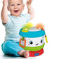 CLEMENTONI Baby Activity Drum, Battery Operated - Marah Kids