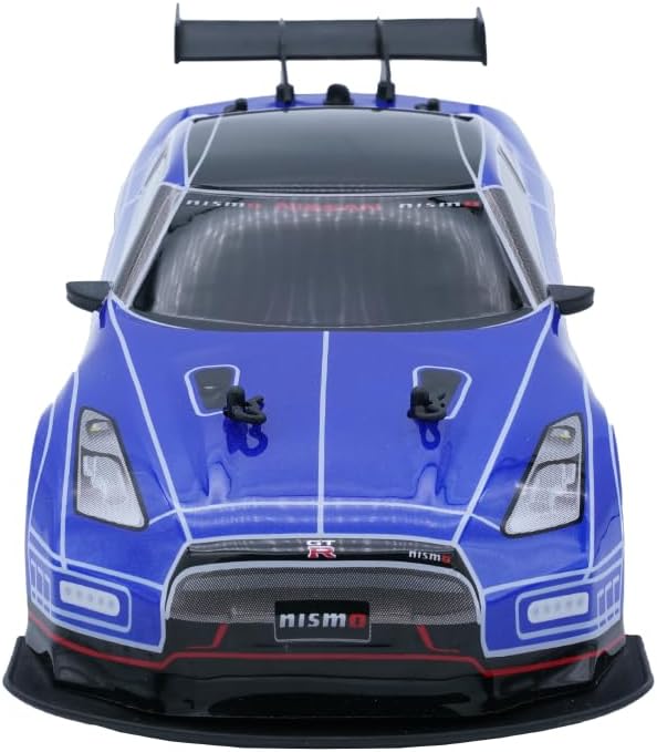 D - power - 1:16 Nissan GTR RC Car with Vapor Exhaust Effect – 2.4GHz Remote Control, Rechargeable Battery Included, Realistic Design, for Kids Ages 6+ - Marah Kids