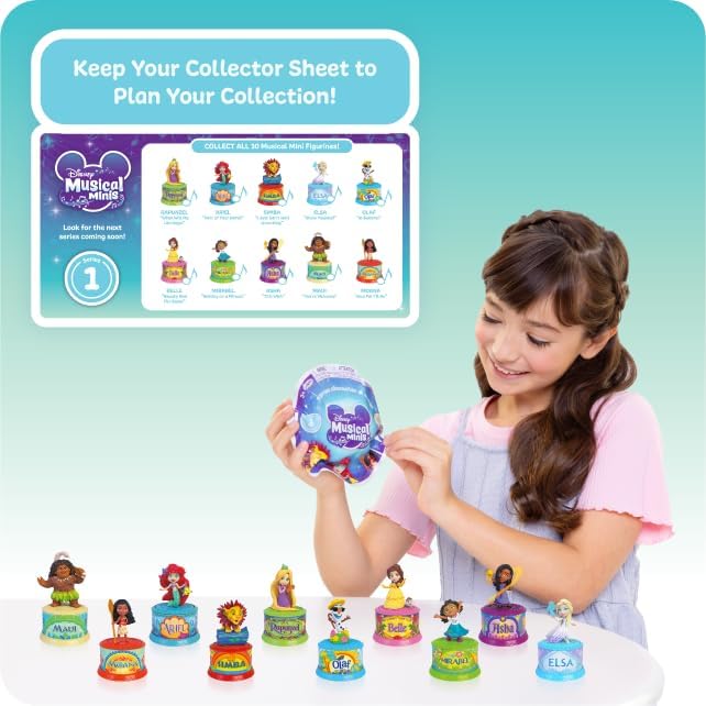 Disney Musical Minis Battery Operated, Assorted 1 Piece