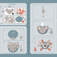 Avenir 3D Decoration - Koala Kit | Turn Your Wall into a Zoo! Create 3D Decorations with Pre - Cut Cardboard Puzzle Pieces | Thoughtful and Creative Gift Option for Kids 3+ - Marah Kids