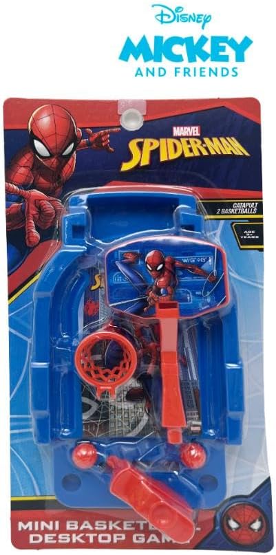 MARVEL SPIDERMAN MINI BASKETBALL GAME - Marah Kids