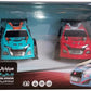 D Power – Rally Monster (Twin Pack) | RTR, 2 Radio Remote Control Car for Kids | 1:26 Scale, Dual Frequency Radio Channel, All Way Movement RC Car | Blue / Red Asst. - Marah Kids