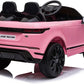 Range Rover 12V Electric Ride - On Car for Kids - Pink - Marah Kids