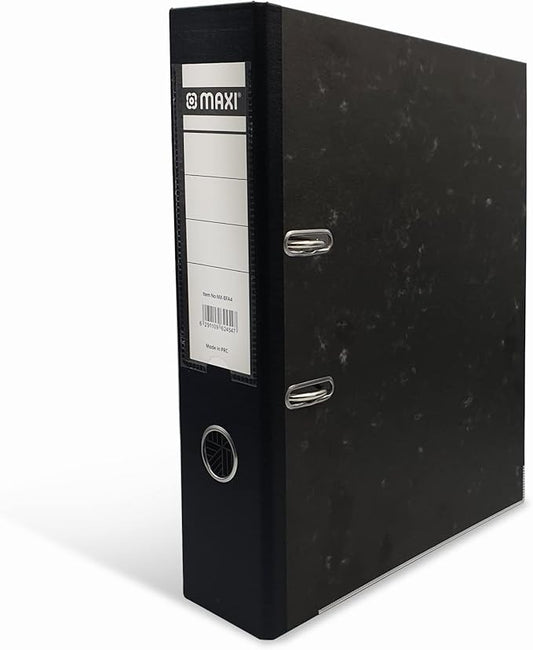 MAXI LEVER ARCH FILE F/S BROAD FIXED MECHANISM WITH POCKET BLACK
