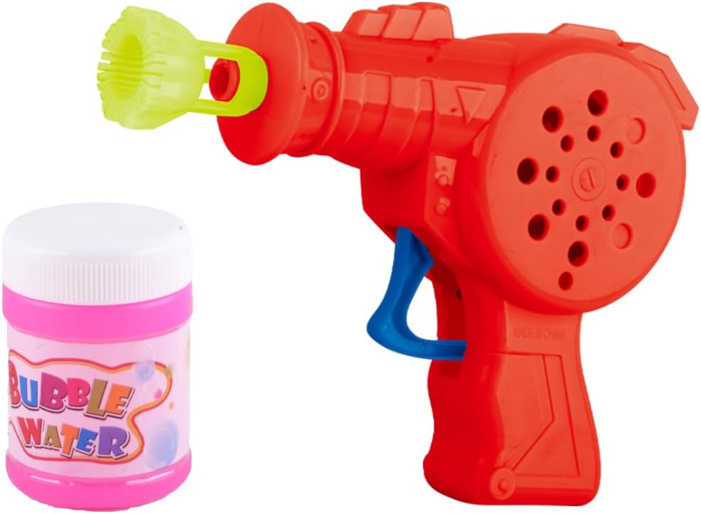 Power Joy Bubble Friction Mini Gun, Assorted - 1 Piece - Marah Kids