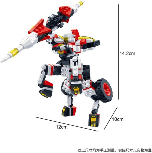BANBAO 2 IN 1 MECH II BUILDING BLOCKS RO