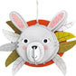 Avenir 3D Decoration - Bunny Kit | Turn Your Wall into a Zoo! Create 3D Decorations with Pre - Cut Cardboard Puzzle Pieces | Thoughtful and Creative Gift Option for Kids 3+ - Marah Kids
