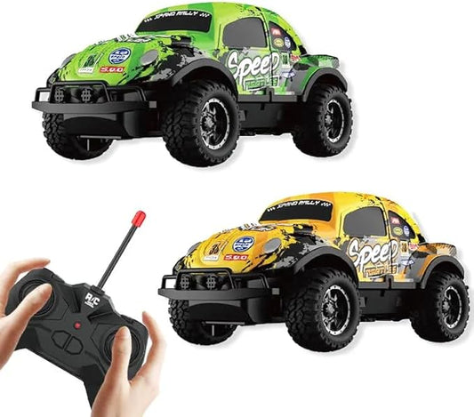 D - Power 1:24 TWIN R/C 27MHZ SPEED BEATLES 38 CAR LIGHT & USB - Marah Kids