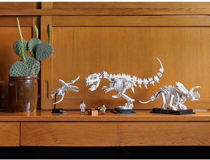 LEGO Ideas 21320 Dinosaur Fossils Building Kit (910 Pieces)