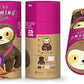 Avenir Sewing My First Doll - Sloth Kit | Create a Super Soft Sloth, Develop Motor Skills & Creativity | Safe and Educational - Trusted Art, Learning, and Entertainment for Kids 3+ - Marah Kids
