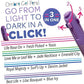 Crayola Take Note Washable Gel Pens, Ombre, 4 Count - Marah Kids
