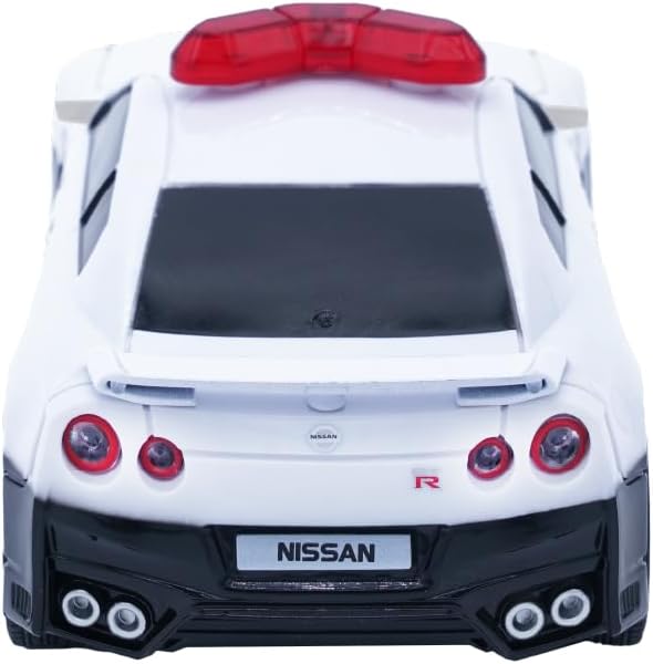 D - power - 1:32 Scale GT - R Tokyo Police RC Car – White | Remote Control Patrol Car with 2.4GHz Controller - Marah Kids