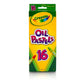 Crayola Oil Pastels,16 Ct Sticks | Features 16 Oil Pastels in unique, vibrant colors. Ideal for ages 4 & up. - Marah Kids