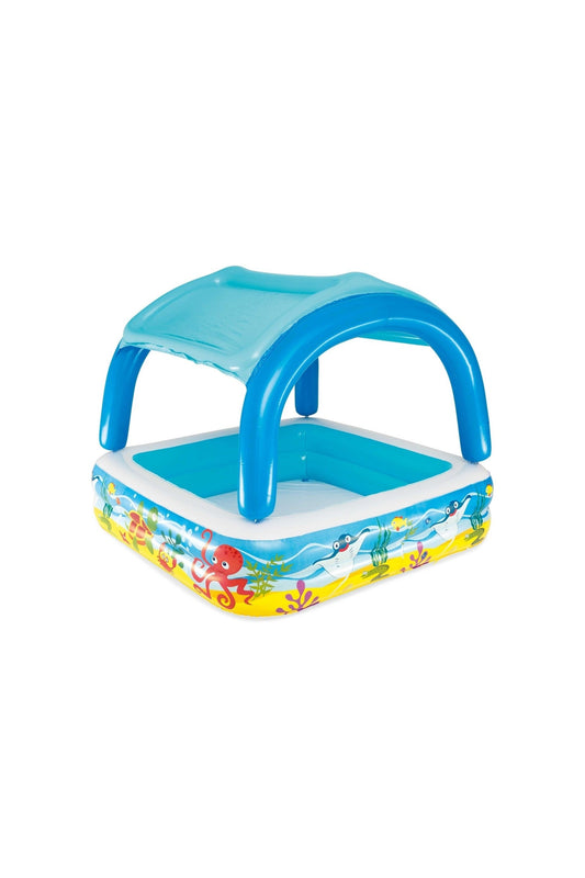 Bestway Play Pool W/ Canopy140X140X114Cm