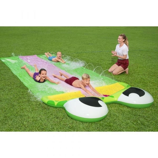 BESTWAY H2Ogo Slide Friendly Frog 488Cm - Marah Kids