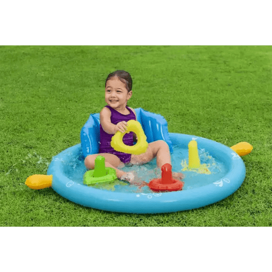 بي واي يو في كير مقعد أطفال بأشكال بحرية 115X89X76