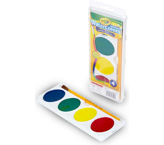 Crayola 4 ct. Jumbo Pans with Plastic Handled Brush - Marah Kids