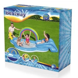 BESTWAY Playcenter Rainbow&Pool 257X145X91 - Marah Kids