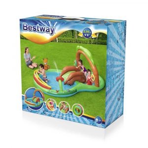 Bestway Play centre Friendly Wood 295X199X130 - Marah Kids