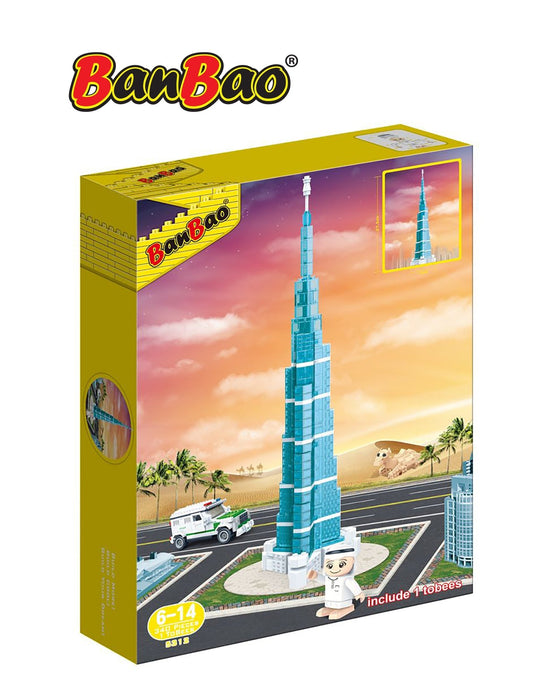 Banbao - Burj Khalifa Dubai 37.5Cm Uae - Marah Kids