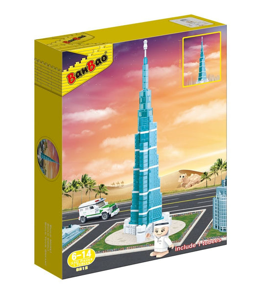 Banbao - Burj Khalifa Dubai 37.5Cm Uae - Marah Kids