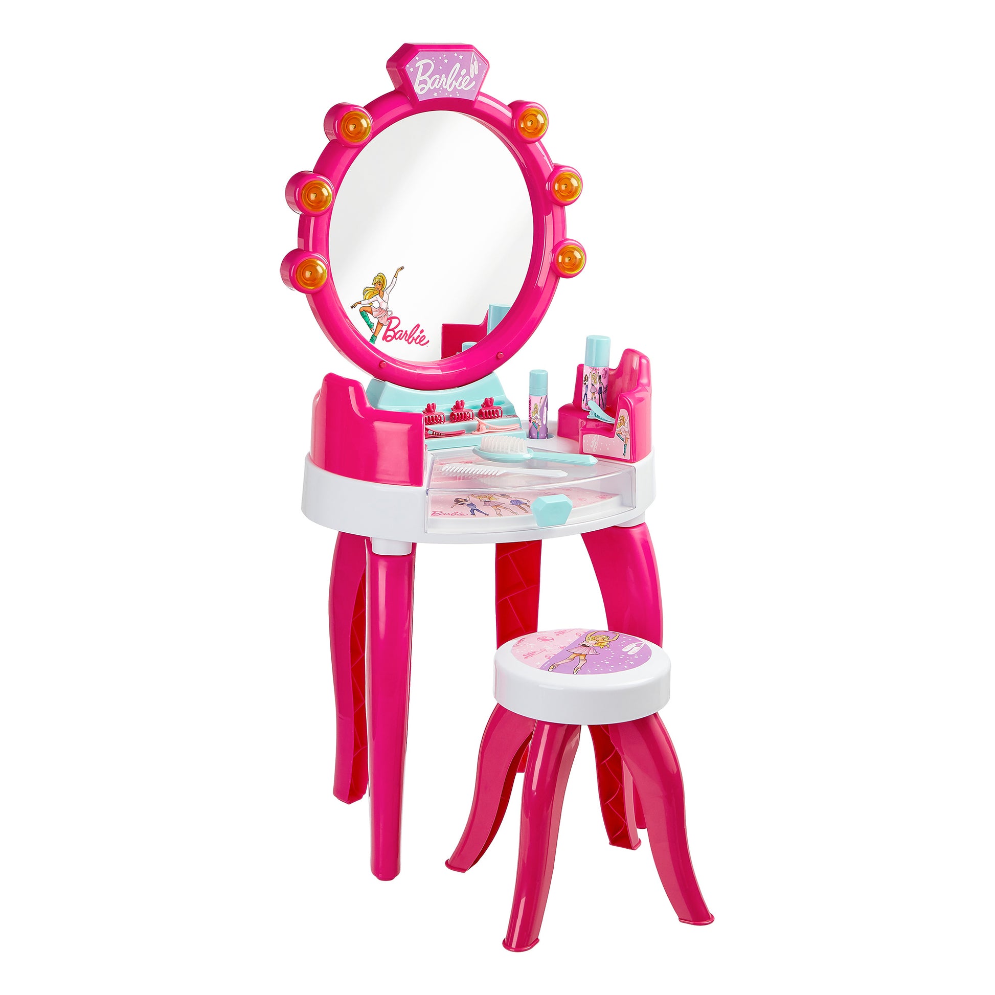 Klein Toys Barbie Beauty Studio - Ultimate Pretend Play Beauty Set for Kids - Marah Kids