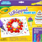 Crayola - Whipped Paint Kit, 15 Changeable Pints tips, 3 Unique Style ( Multicolour) 5+| LESS - MESS PAINTING | 3D ART | GIFT FOR BOYS & GIRLS Ages 5+ - Marah Kids